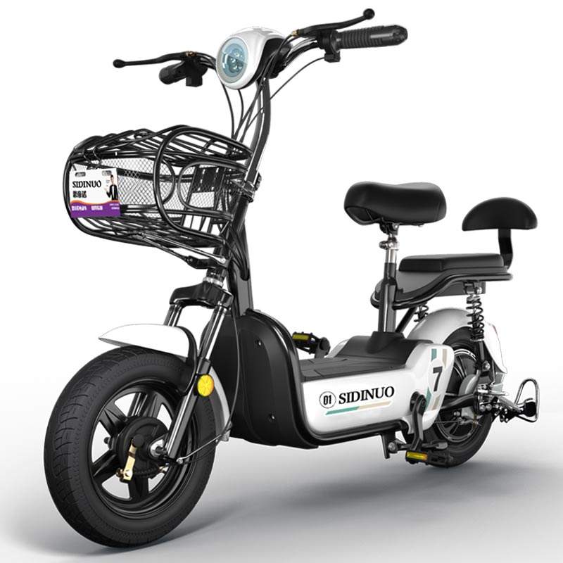 48V新款思帝诺电动车 时尚便捷的学生与都市代步优选